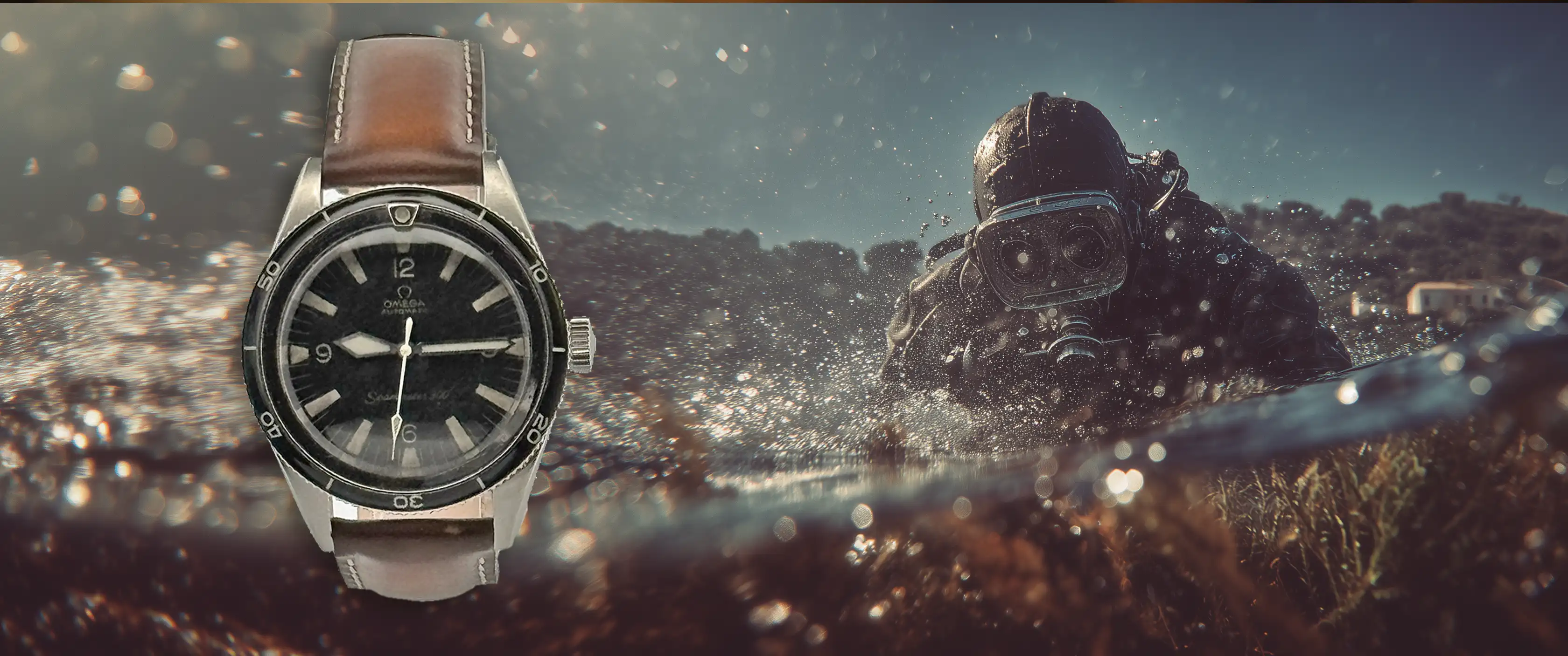 omega seamaster vintage 165.014 diving pre owned mostra